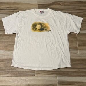 Chase Authentics Dale Earnhardt Jr 8 Budweiser Racing T-Shirt White Mens 2XL